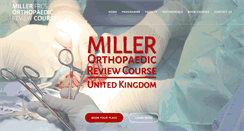 Desktop Screenshot of millerfrcsorthopaedicrevisioncourse.co.uk